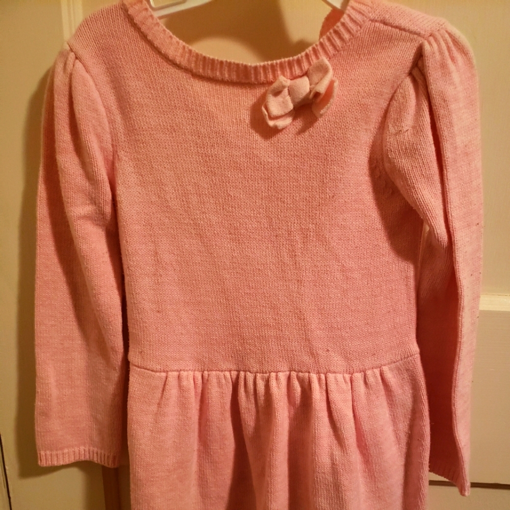 Crazy 8 pink sweater dress